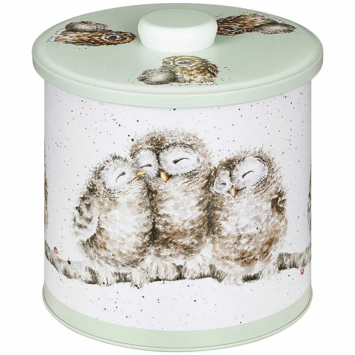 'The Country Set' Green Biscuit Barrel>Wrendale Cheap