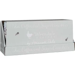 The Country Set Tea, Coffee & Sugar Canisters>Wrendale Clearance