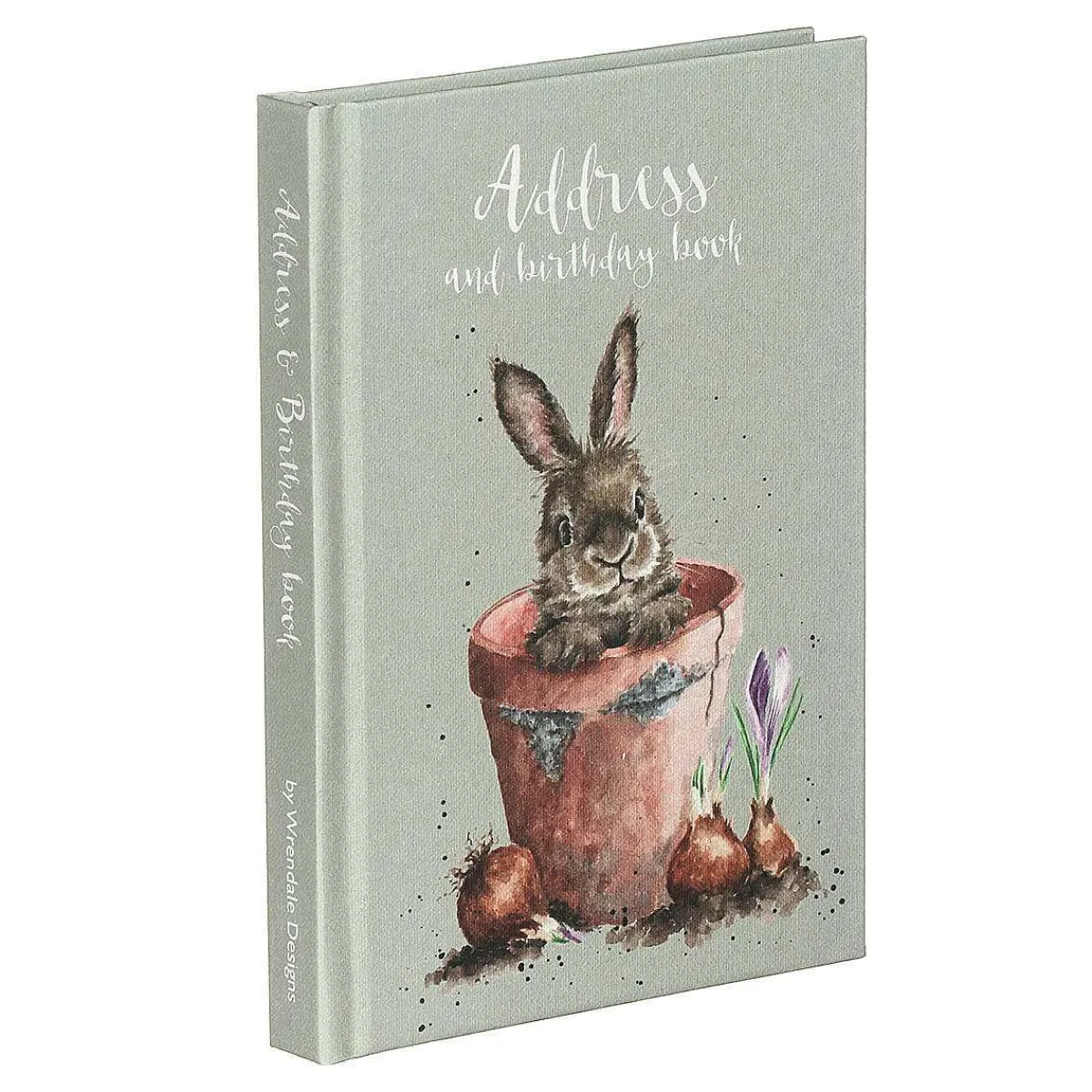 'The Flower Pot' Rabbit Address & Birthday Book>Wrendale Discount