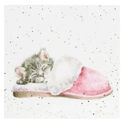 'The Snuggle Is Real' Cat Greetings Card>Wrendale Best Sale