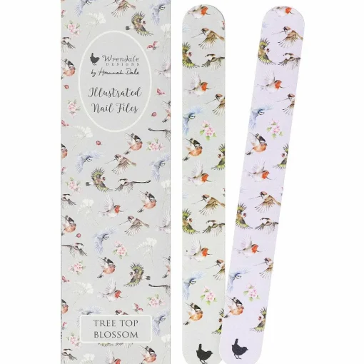 Tree Top Blossom Nail File Duo>Wrendale Cheap