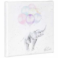 'Up And Away' Elephant Small Canvas>Wrendale Best
