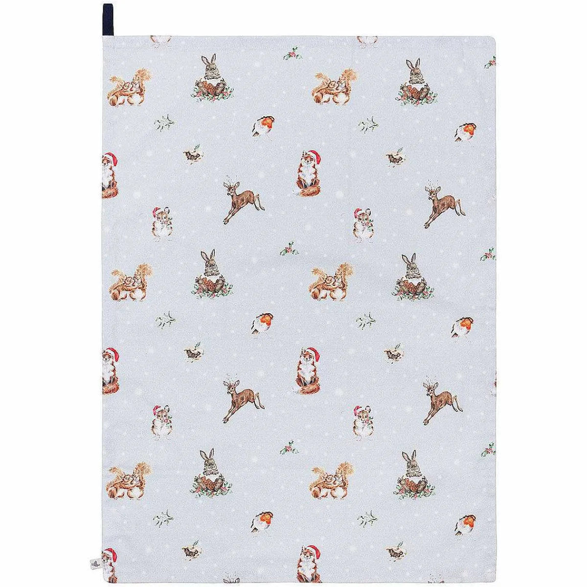 'Winter Woodland' Woodlanders Tea Towel>Wrendale Online