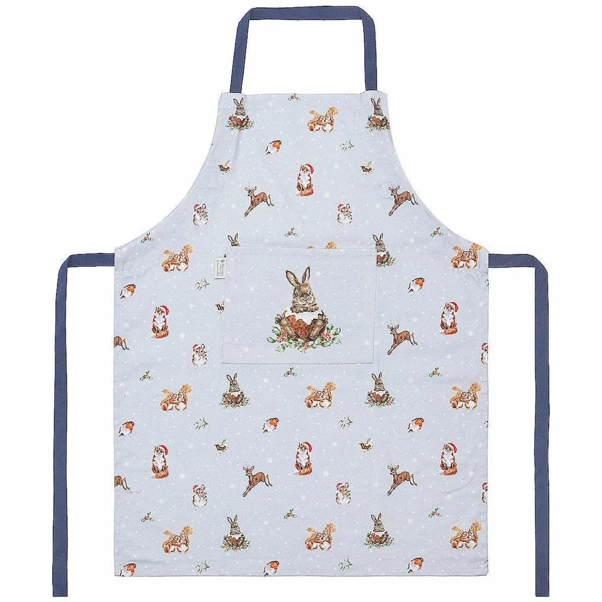 'Winter Woodland' Woodlanders Cotton Apron>Wrendale Best Sale