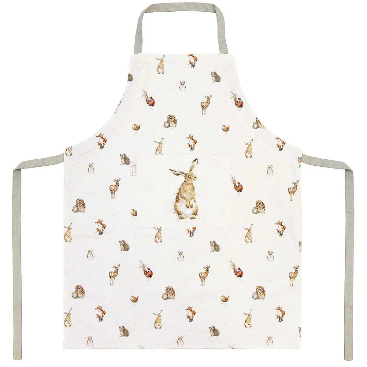 Woodlanders Hare Cotton Apron>Wrendale Flash Sale
