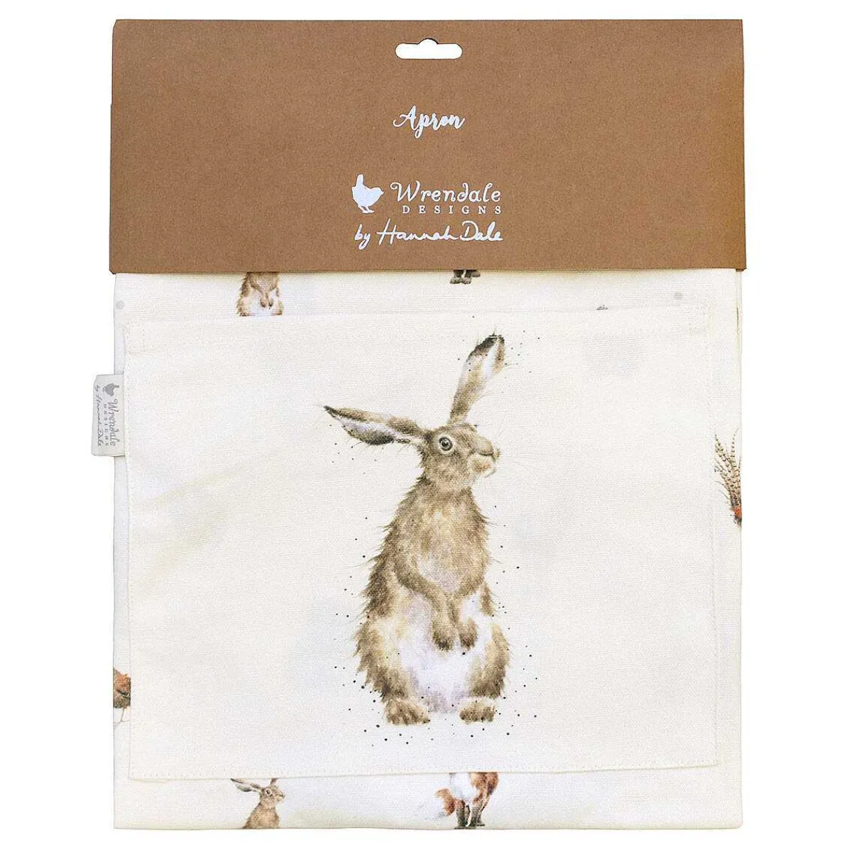 Woodlanders Hare Cotton Apron>Wrendale Flash Sale