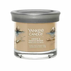 Amber & Sandalwood Signature Small Tumbler Candle><noscript><img width=