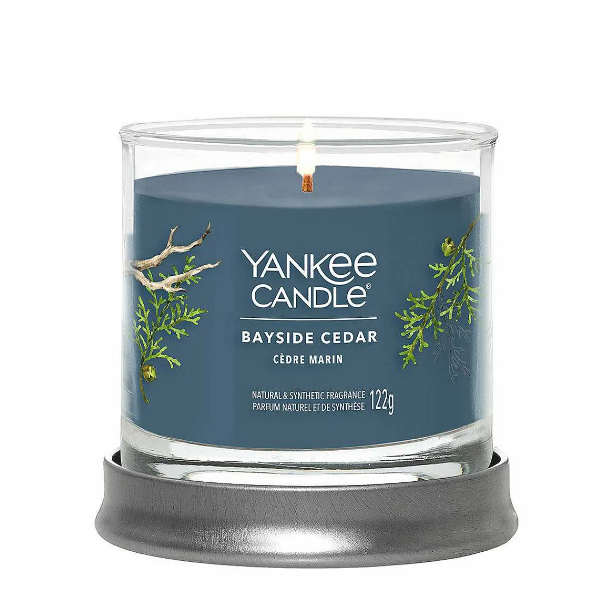 Bayside Cedar Signature Small Tumbler Candle>Yankee Candle Cheap