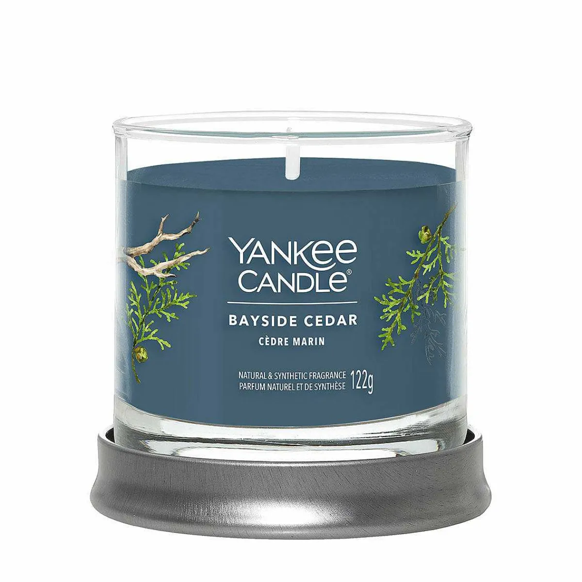 Bayside Cedar Signature Small Tumbler Candle>Yankee Candle Cheap