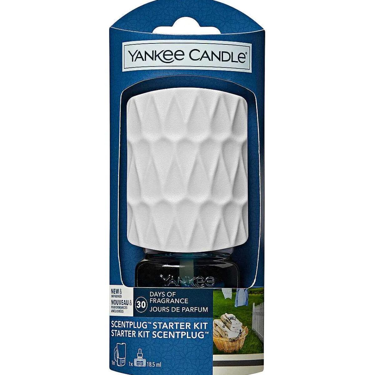 Clean Cotton Scent Plug Starter Kit>Yankee Candle Fashion