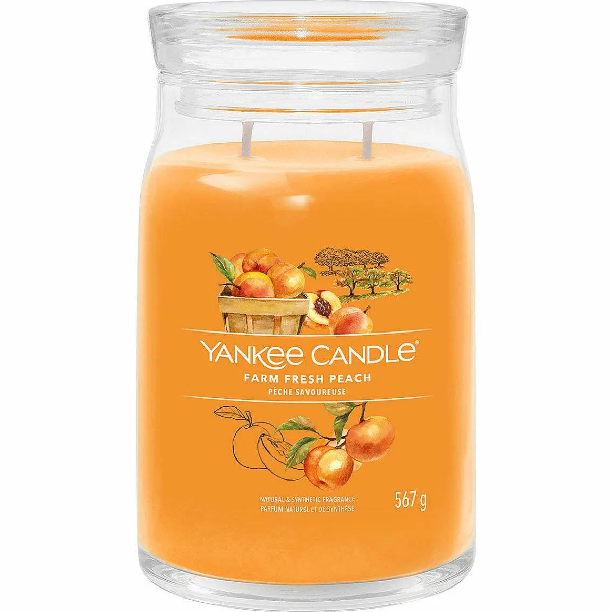 Farm Fresh Peach Signature Large Jar Candle>Yankee Candle Best