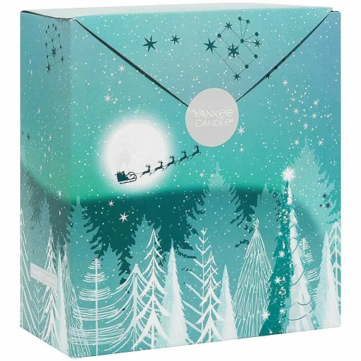 Holiday Bright Lights Small Tumbler & Three Filled Votive Gift Set>Yankee Candle Shop