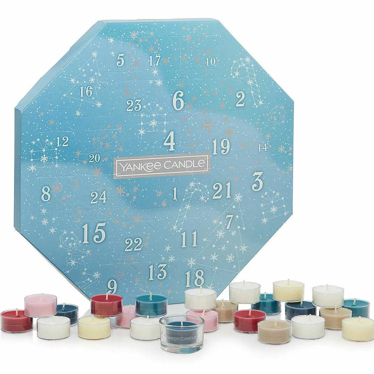Holiday Bright Lights Advent Calendar Wreath>Yankee Candle New