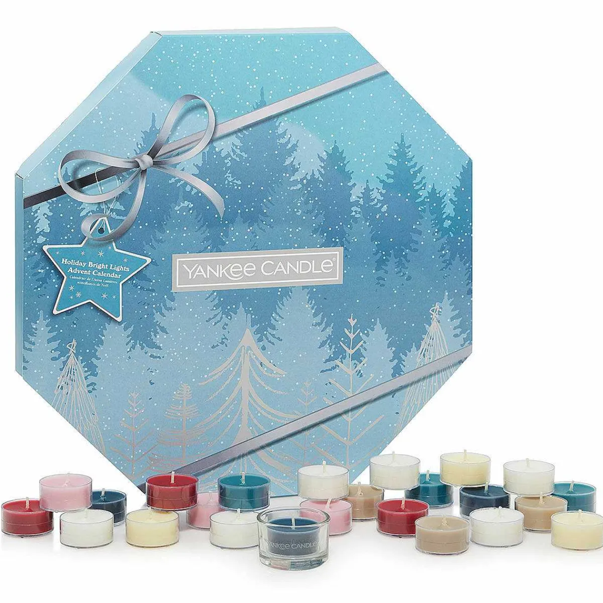 Holiday Bright Lights Advent Calendar Wreath>Yankee Candle New