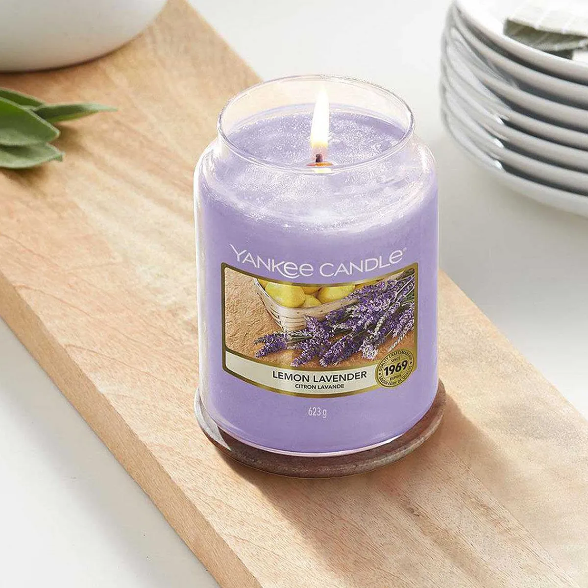 Lemon Lavender Large Jar Candle>Yankee Candle Discount