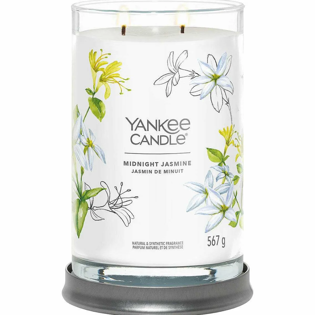 Midnight Jasmine Signature Large Tumbler Candle>Yankee Candle Store