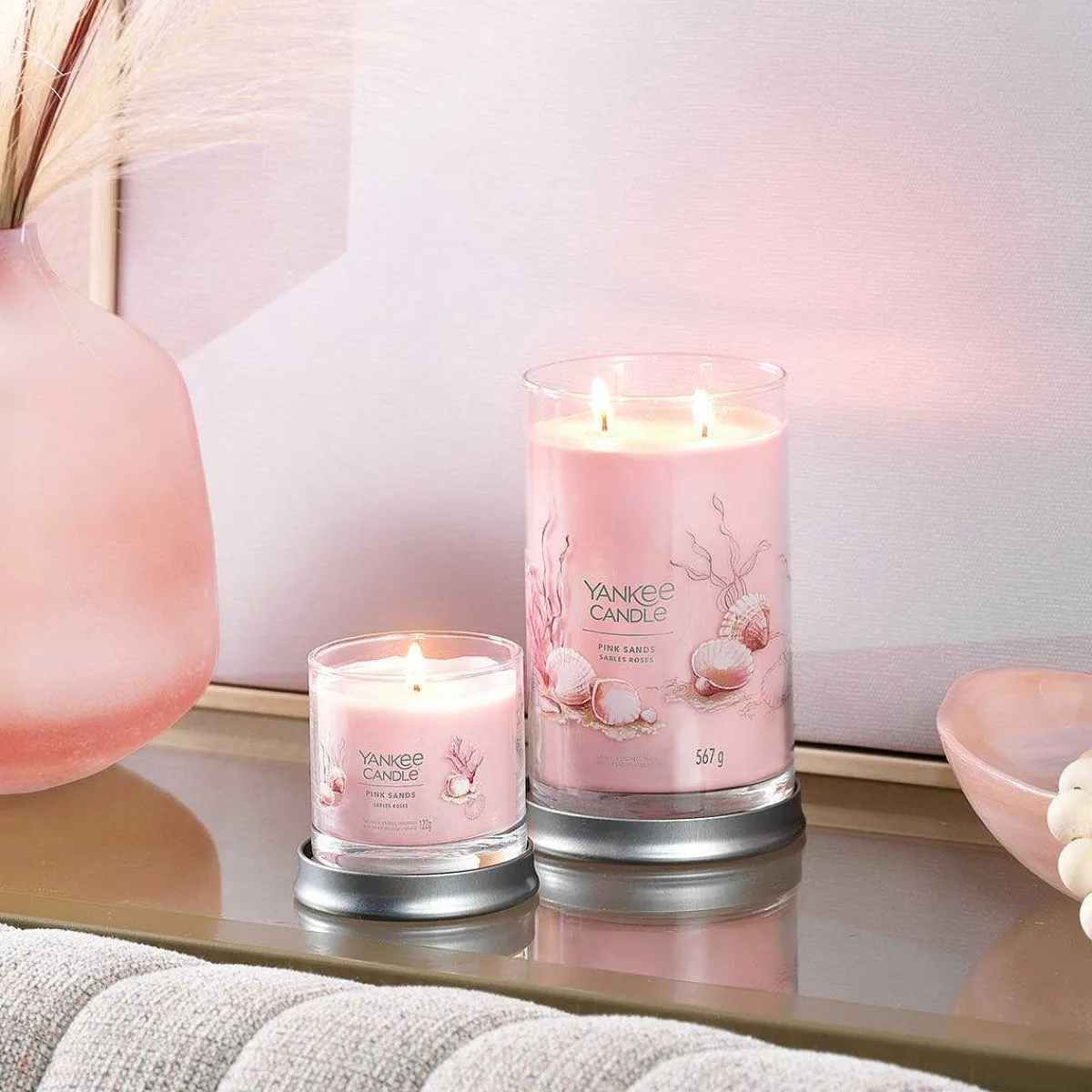 Pink Sands Signature Small Tumbler Candle>Yankee Candle Best Sale