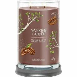Praline & Birch Signature Large Tumbler Candle>Yankee Candle New