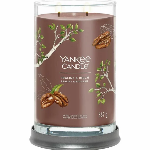 Praline & Birch Signature Large Tumbler Candle>Yankee Candle New