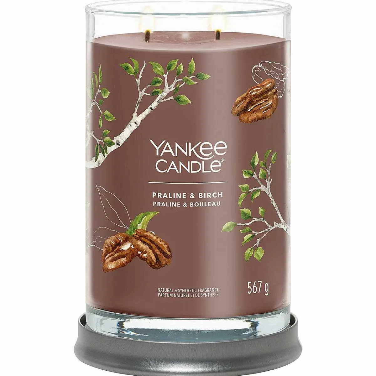 Praline & Birch Signature Large Tumbler Candle>Yankee Candle New