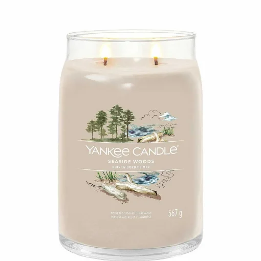 Seaside Woods Signature Large Jar Candle>Yankee Candle Shop
