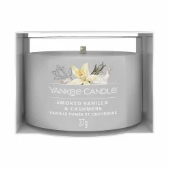 Smoked Vanilla & Cashmere Single Signature Filled Votive>Yankee Candle Store