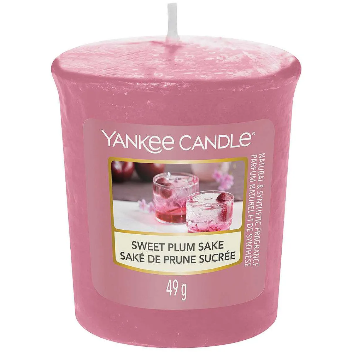 Sweet Plum Sake Sampler Votive Candle>Yankee Candle Best