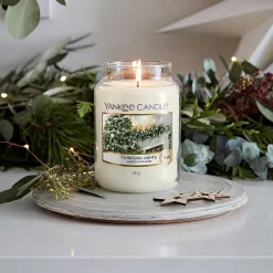 Twinkling Lights Large Jar Candle>Yankee Candle New