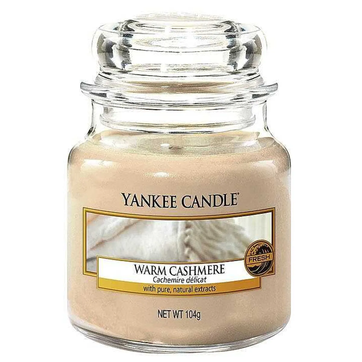 Warm Cashmere Small Jar Candle>Yankee Candle Fashion