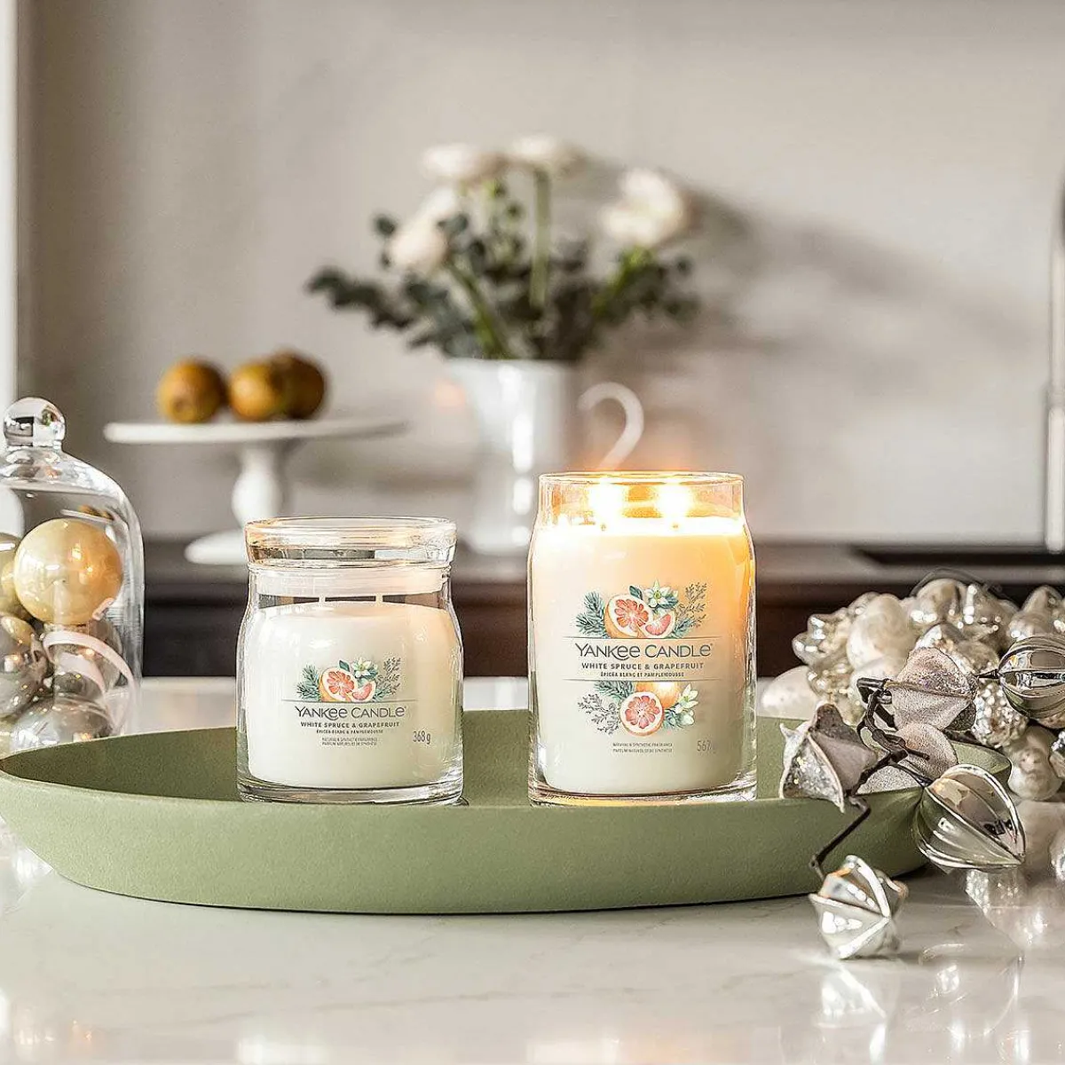White Spruce & Grapefruit Signature Large Jar Candle>Yankee Candle Cheap