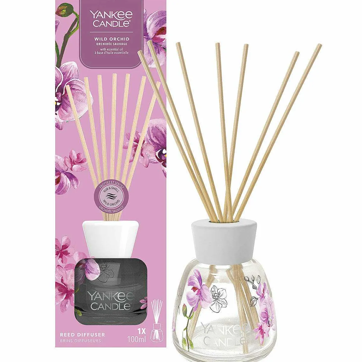 Wild Orchid 100Ml Signature Reed Diffuser>Yankee Candle Online