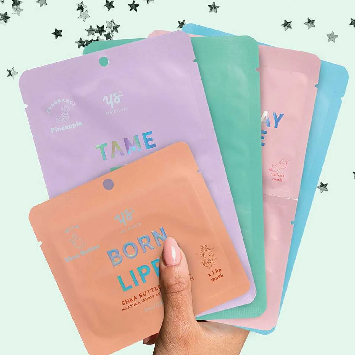 'self Care Sunday' Multi-Masking Pack Of 5 Masks>Yes Studio Shop