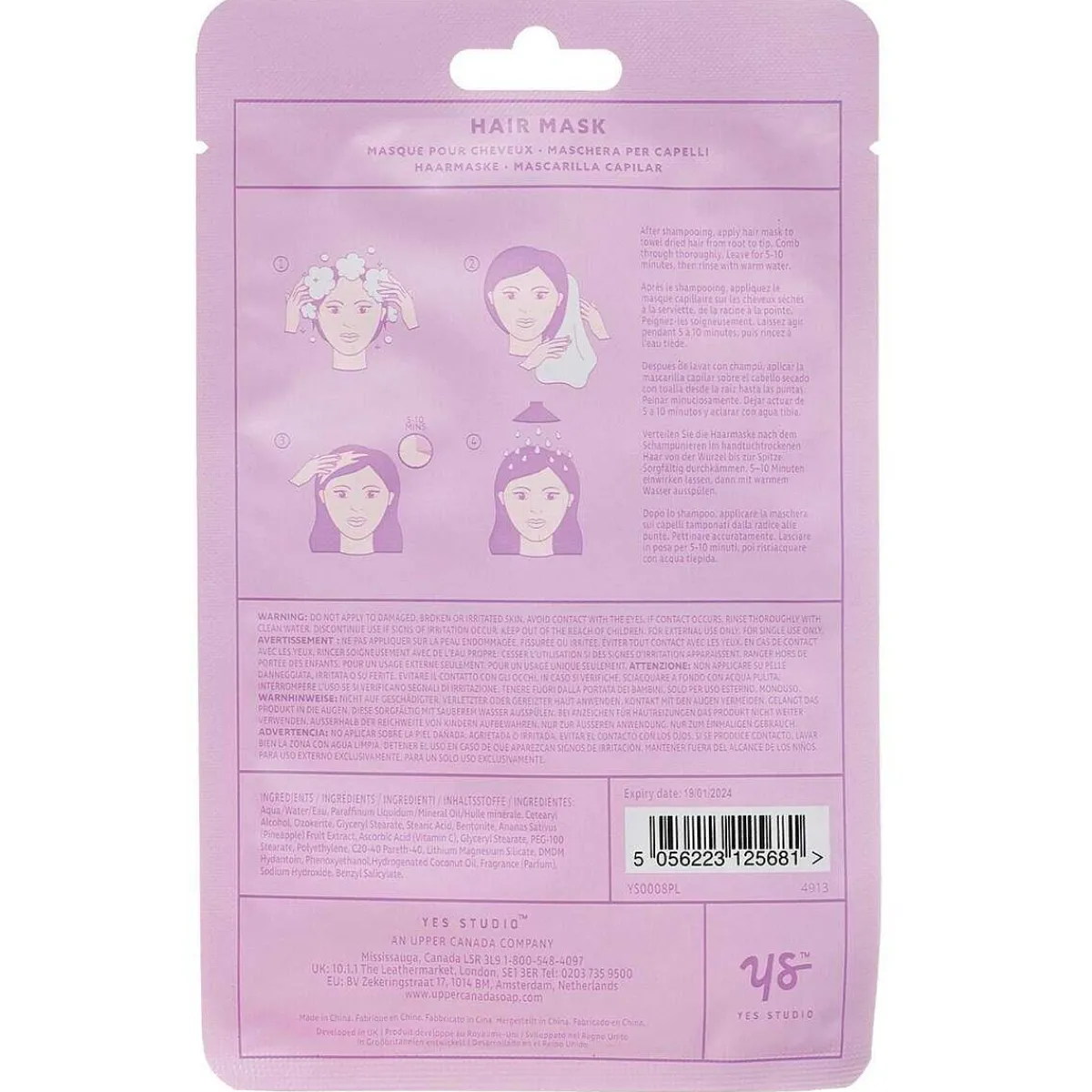 'Tame The Mane' Hair Mask>Yes Studio Best Sale